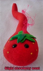 Strawberry Sperm Designer Plush Figure Shane Geil Purple Flavor