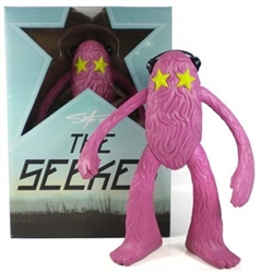 The Seeker 'Pink Groove' Edition Designer Vinyl Figure by Jeff Soto