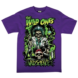 Wild Science (Purple) T-Shirt by The Wild Ones