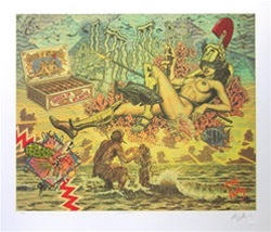 Queen of Atlantis Print - Robert Williams