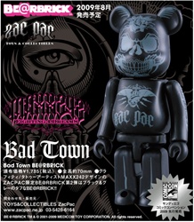 Medicom Toy x ZacPac x MAXX242 'Bad Town' BE@RBRICK