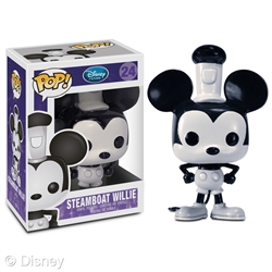 Steamboat Willie Pop! Figure by Funko Toys | Tainted Visions